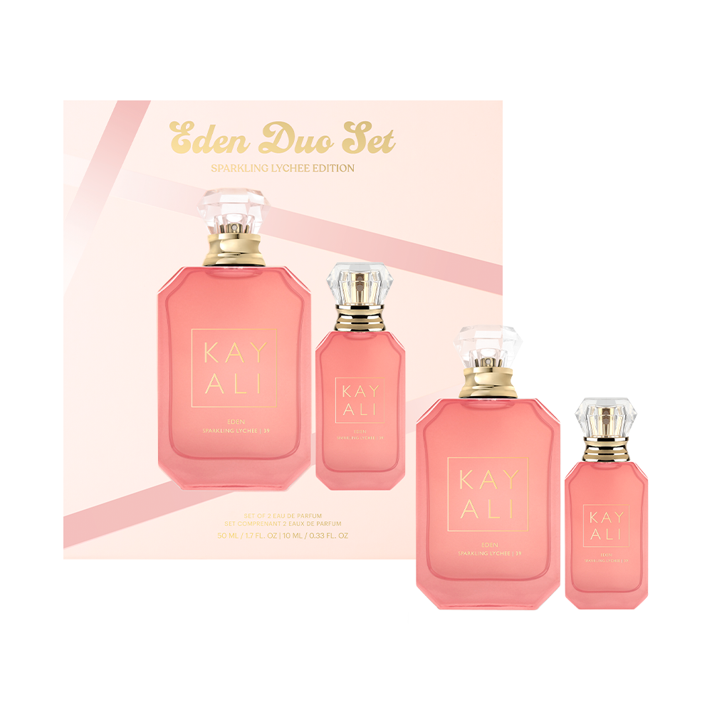 KAYALI Eden Duo Set (Eden Sparkling Lychee) - Radiant Fruity Set