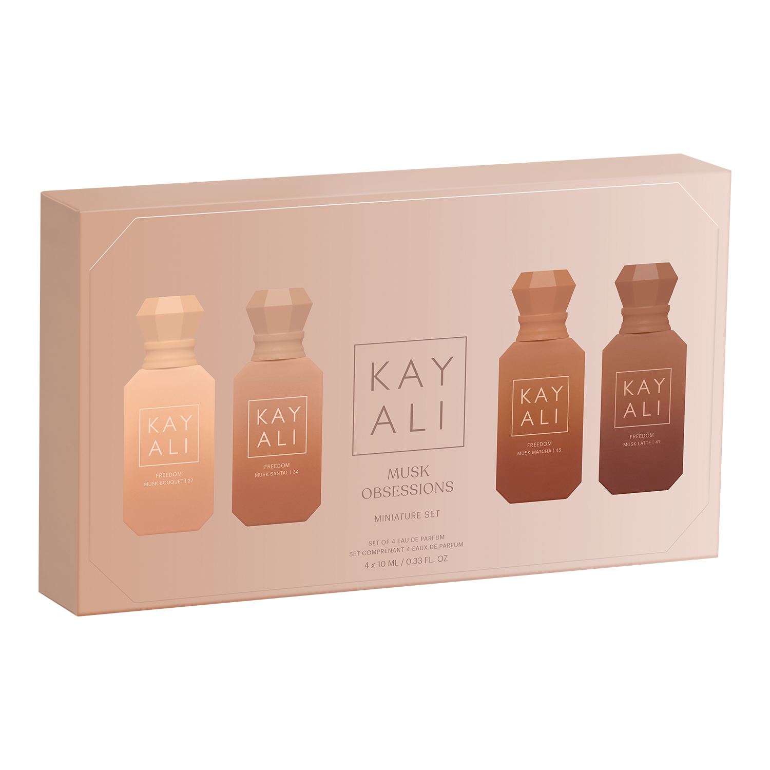 KAYALI Musk Obsessions Miniature Set - 4x10ml Perfumes – KAYALI UK