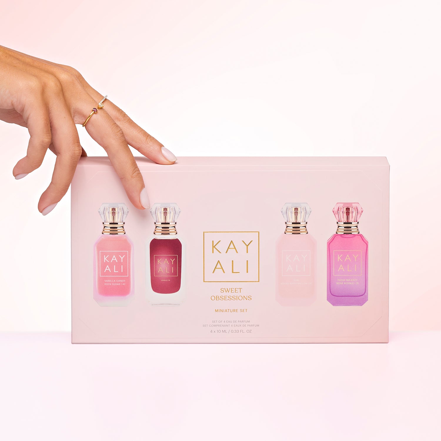 KAYALI Sweet Obsessions Miniature Set | 4x10ml Travel Set – KAYALI UK