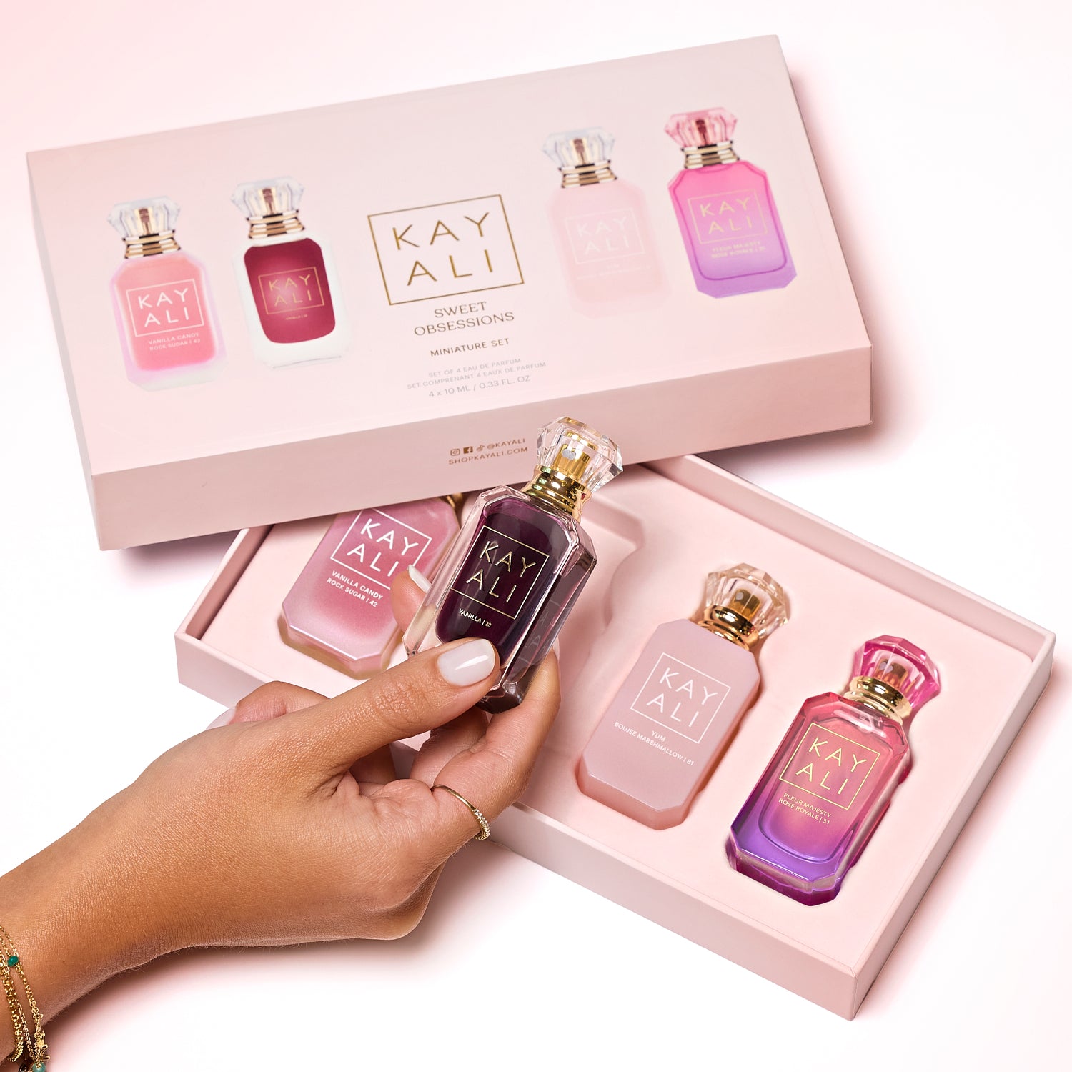 KAYALI Sweet Obsessions Miniature Set | 4x10ml Travel Set – KAYALI UK