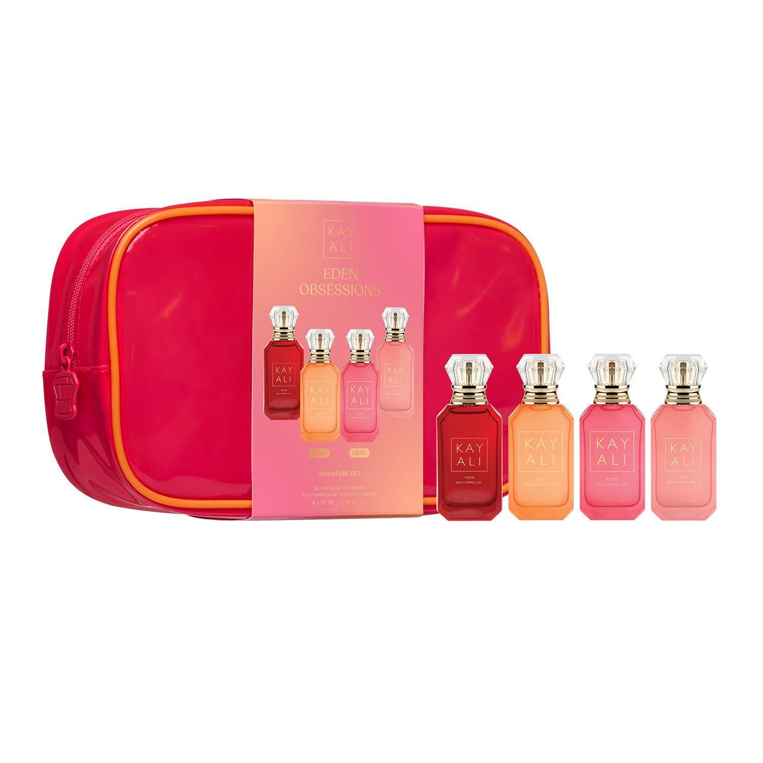 KAYALI Eden Obsessions Miniature Set – Fruity Floral Perfume Gift