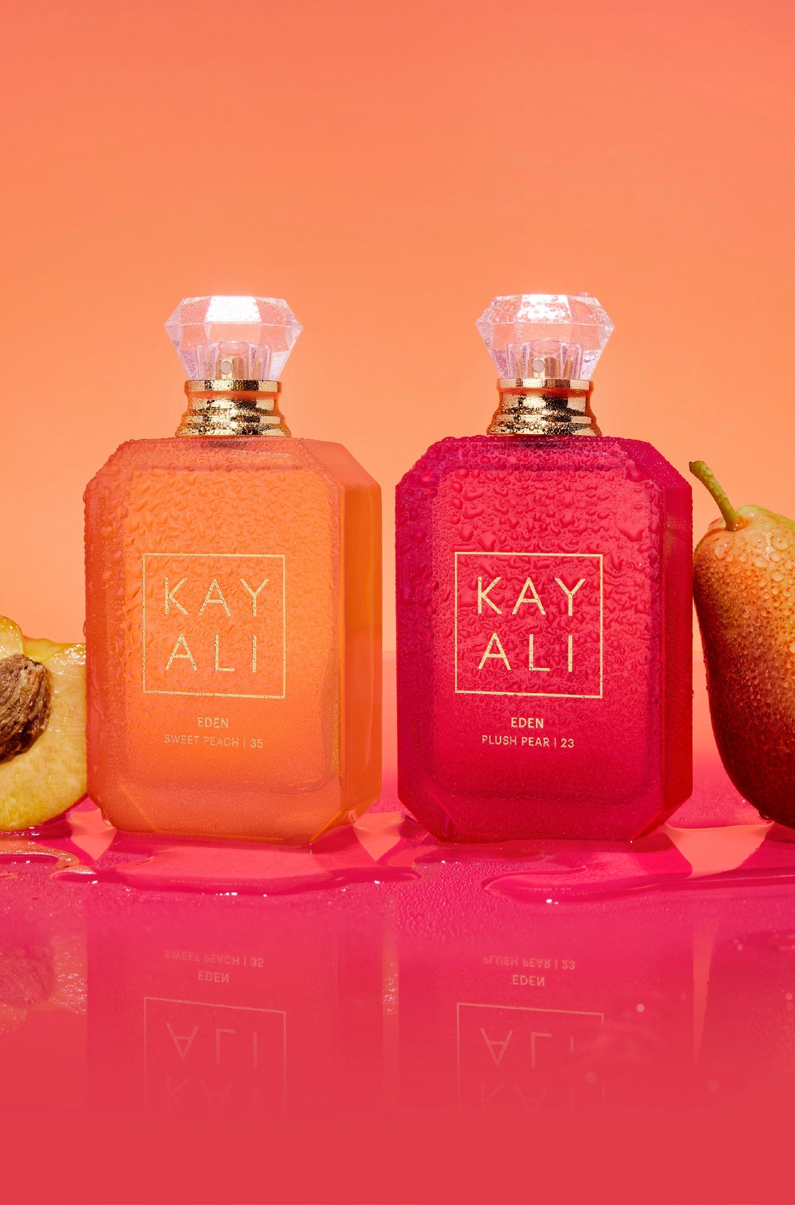KAYALI Eden Collection - Sweet Peach | 35 & Plush Pear | 23