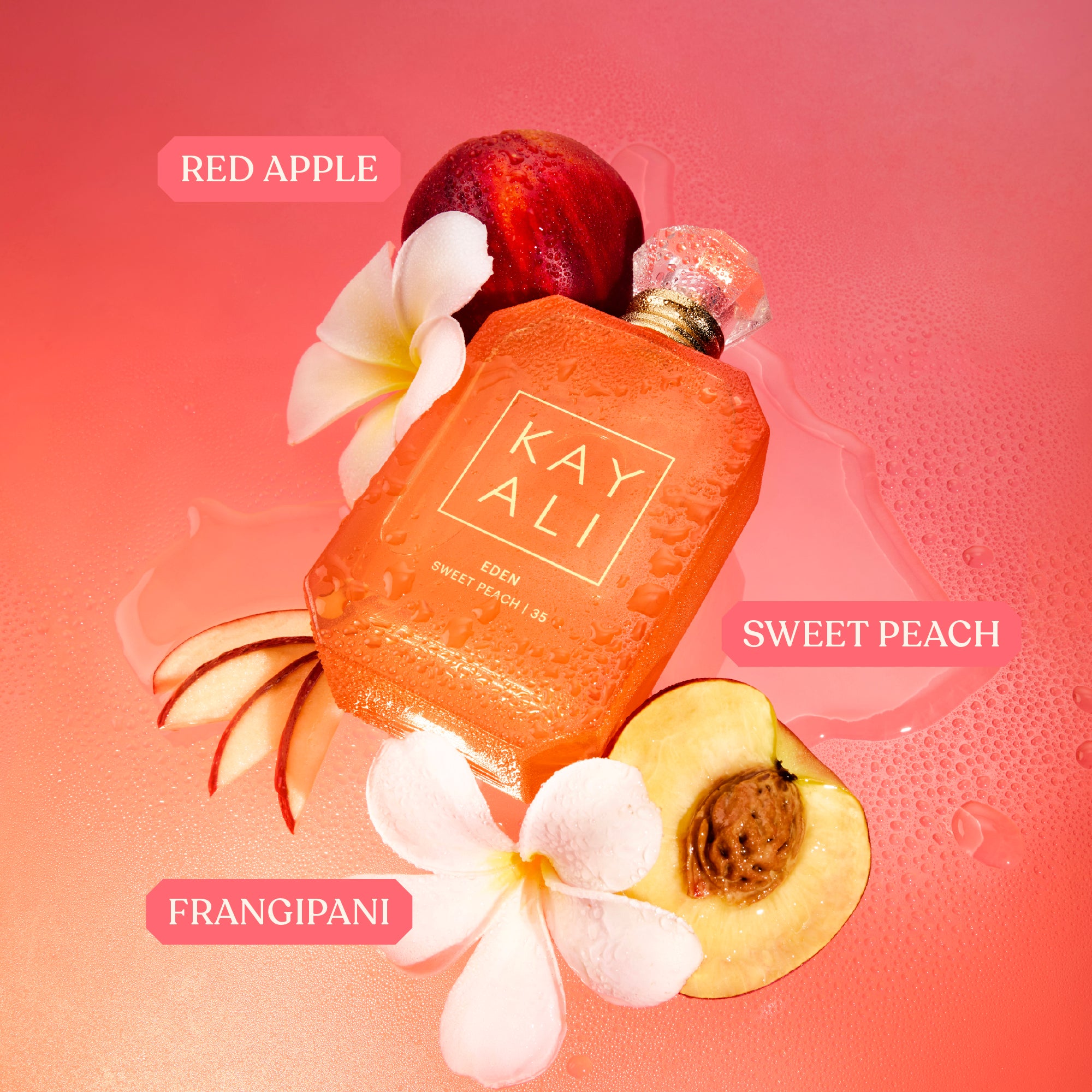 KAYALI EDEN SWEET PEACH 50ML 香水 KAYALI Eden Sweet Peach | 35 - Sweet Fruity Floral Eau de Parfum