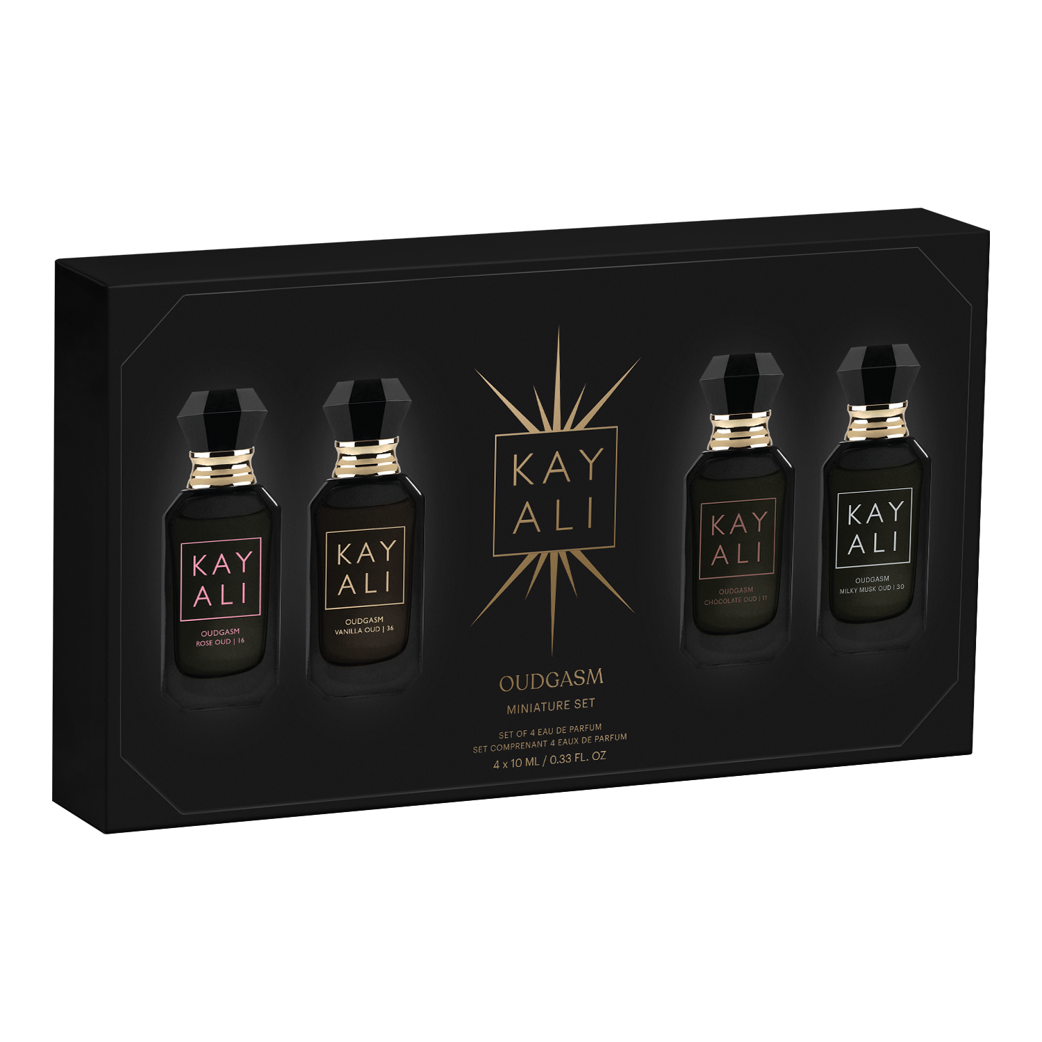 KAYALI Oudgasm Miniature Set | 4x10ml Oud Perfume Set – KAYALI UK