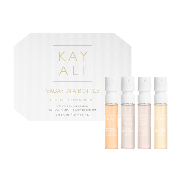 KAYALI Vacay in a Bottle Discovery Set - Luxurious Scent Set KAYALI Vacay in a Bottle Discovery Set - Luxurious Scent Set