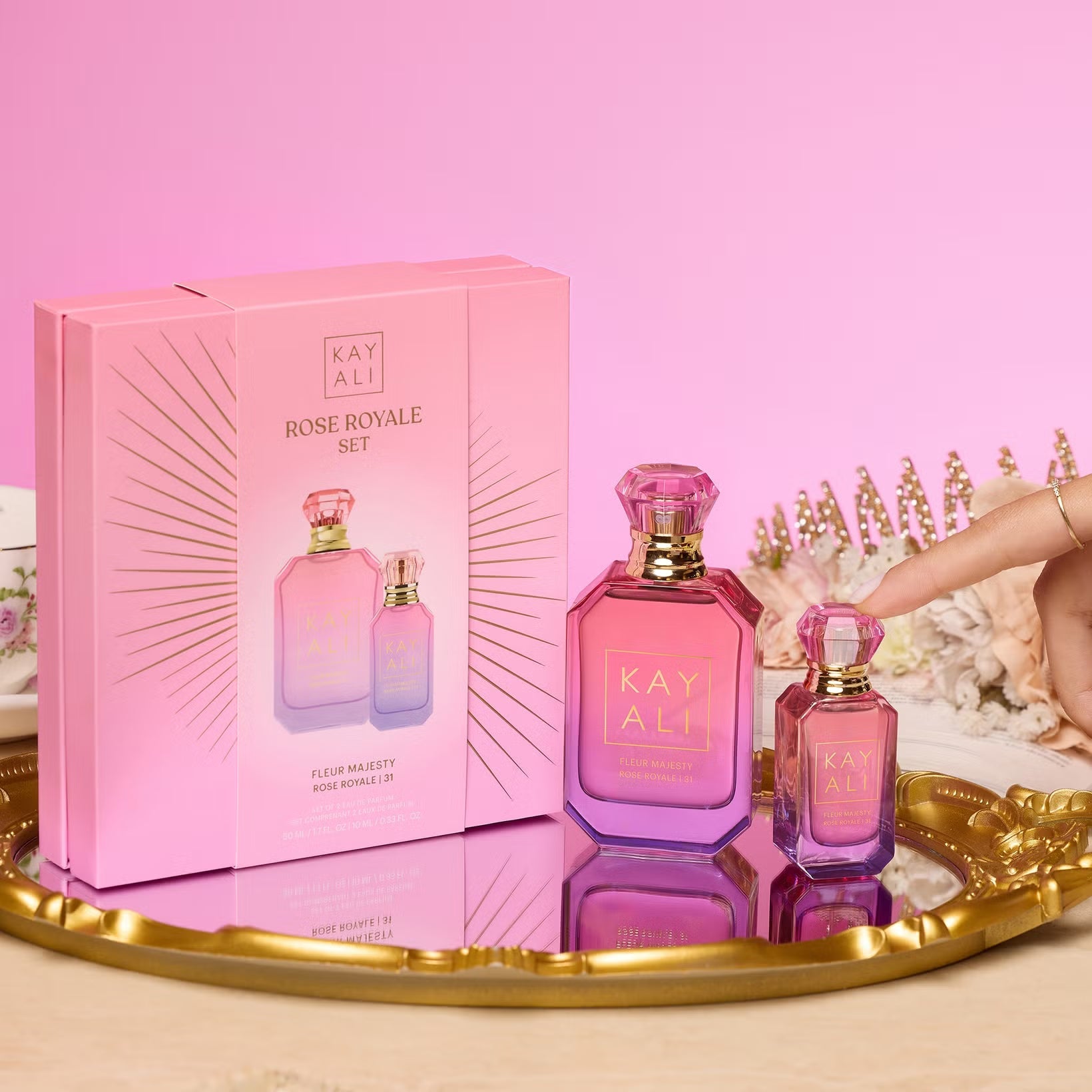 ★Kayali★Fleur Majesty Rose e 31★カヤリ KAYALI Fleur Majesty Duo (50ml + 10ml) | Perfume Set – KAYALI UK