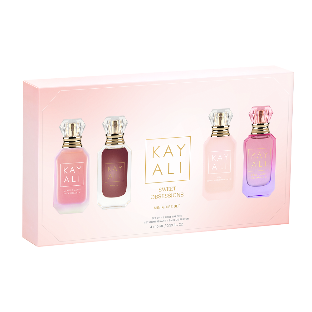 KAYALI Sweet Obsessions Miniature Set | 4x10ml Travel Set – KAYALI UK